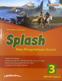 Image of SPLASH Ilmu Pengetahuan Sosial Untuk SMP/MTs Kelas IX